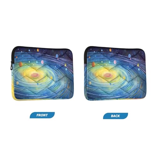 Funda para Laptop 13-14 Pulgadas Colorido Universo miniatura 2