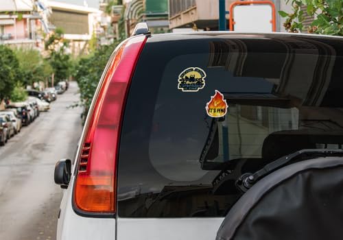 Image of 20 Pack It's Fine I'm Fine Everything is Fine Premium qaulity Vinyl Sticker Decal for Car Truck Laptop Truck Bumper Bike Mirror Window Skateboard Wall Cell (2 inch)