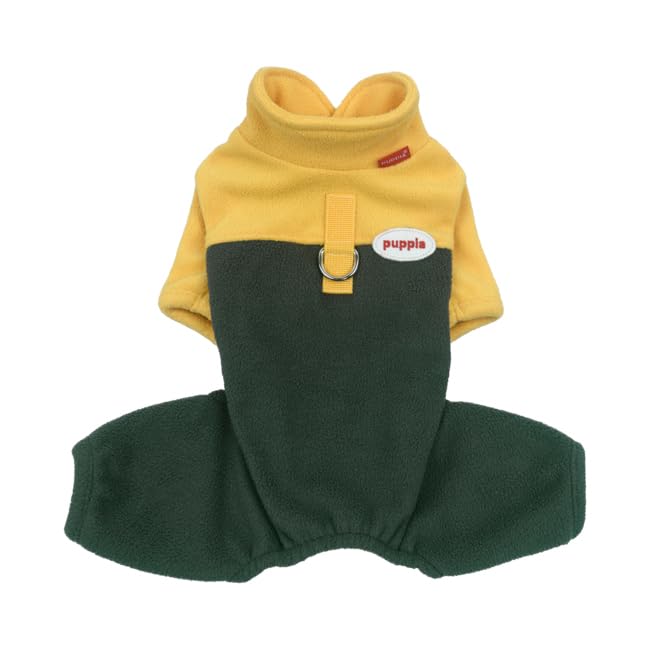 Alpine Fleece Suit Yellow XL Dog coat