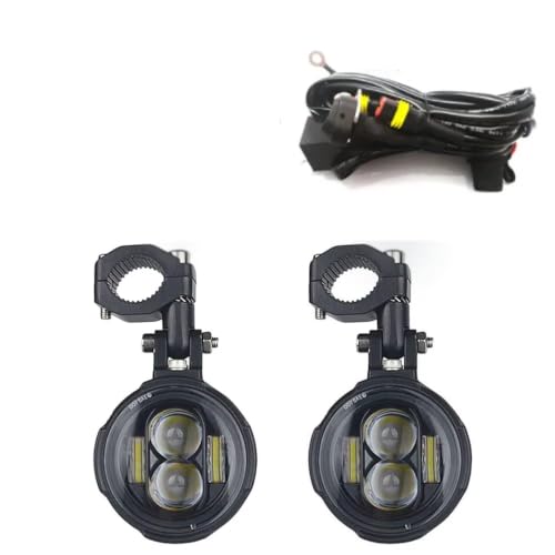 Feu antibrouillard LED pour moto : roulez serein en BMW R1200GS sous la pluie