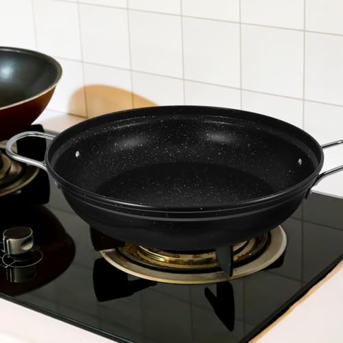 Wok para Cocina de Acero Inoxidable 12 Pulgadas Luxshiny miniatura 7