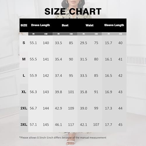 Image of PinkPatty Women's Casual 3 /4 Sleeve Polo V Neck Bodycon Maxi Dress | Semi formal, modest style, long fitted, versatile for church, work, business, office and daily wear
