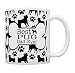 Dog Owner Gifts Best Pug Dad Ever Paw Pattern Gift Coffee Mug Tea Cup Bone Pattern
