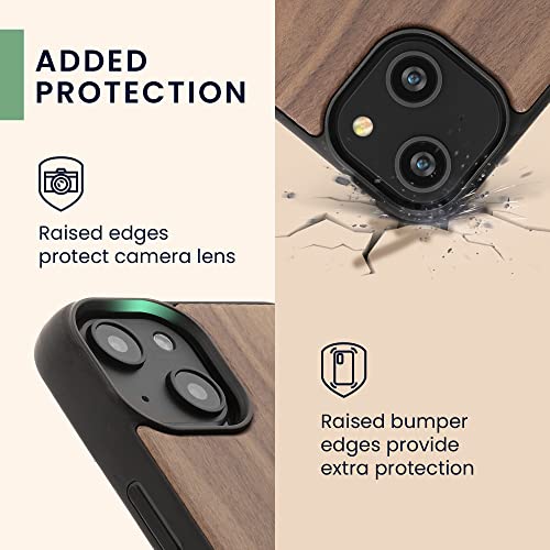 Kwmobile 59124.01 Wood Case Compatible thumb #2