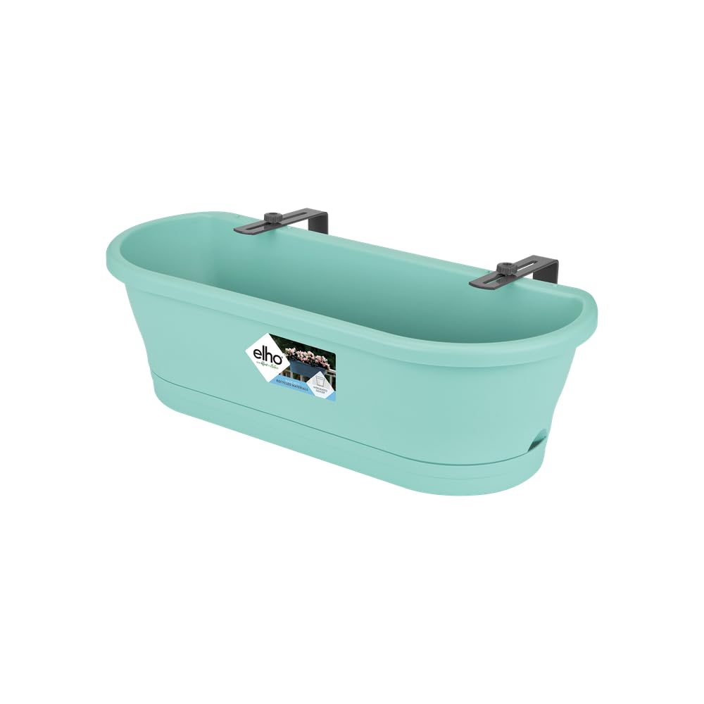 elho Corsica Easy Balcony Planter, Mint, 60 cm