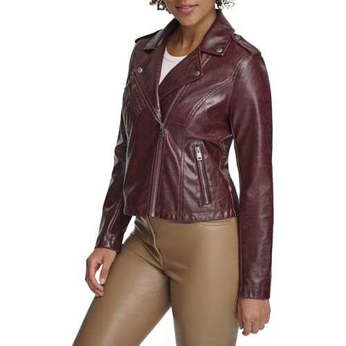 Image of Levi's Women's Classic Faux Leather Moto Jacket