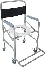 Dellamed Cadeira De Banho D40 Aço - 120Kg