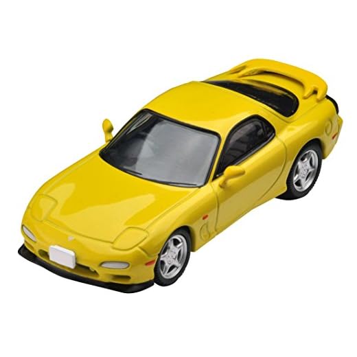 Tomica Limited Vintage Neo 1/64 TLV-N174b Infini RX-7 Tipo R amarillo (el fabricante primer pedido de producción limitada) producto terminado
