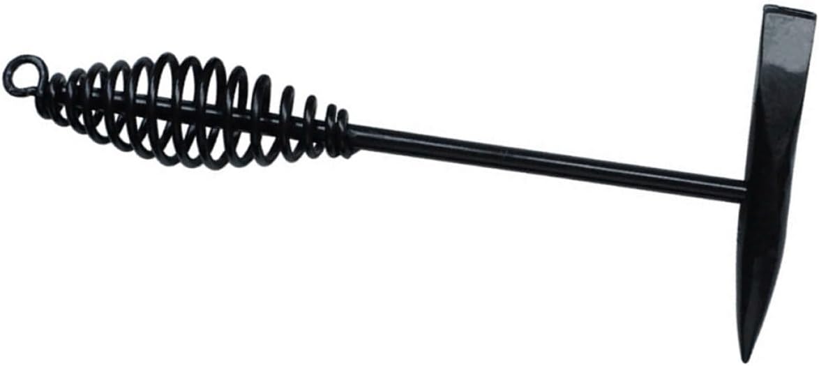 Welding Chipping Hammer Carbon Steel Slag Removal Tool with Coil Spring Handle Portable Small Welder Accessory for Electrician and Metalworking Maintenance