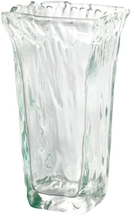 Vase de fleurs en verre vert pour valoriser vos bouquets séchés
