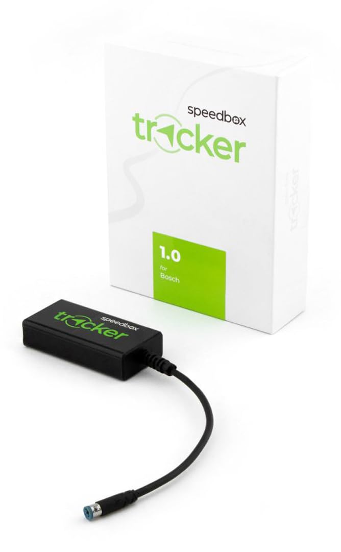 SpeedBox Tracker, Lokalizator GPS E-Bike, Kompatybilny z Bosch | System śledzenia GPS dla e-bike, Bluetooth i aplikacja SpeedBox Tracker, Kompatybilny ze wszystkimi silnikami Bosch