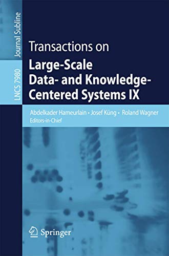 Transactions on Large-Scale Data- and Knowledge-Centered Systems IX: 7980 view 2