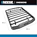 Reese 1399500 Atlas Rooftop Cargo Basket, 44 Inch x 38 Inch, 160 lbs. Capacity, Aluminum