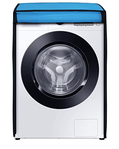 Image of Amazon Brand - Umi. Front Load Washing Machine Cover Suitable for Bosch 5.5 Kg, 6 Kg (50cmsX63cmsX81cms, SKY BLUE)