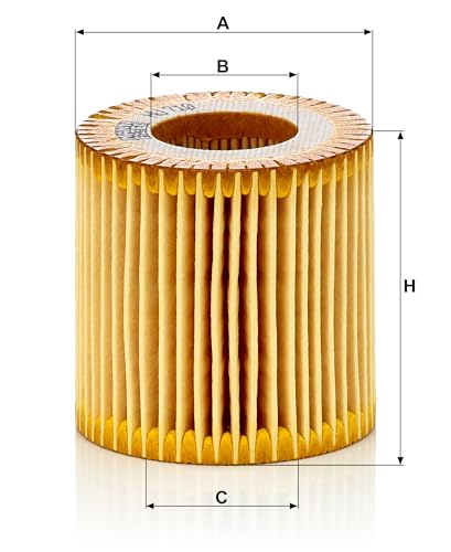 MANN-FILTER Hu 710 X Filtro Dell'olio - Autovetture + Veicoli Commeriali - 3