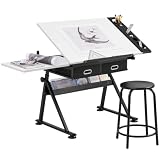 Yaheetech Adjustable Art Desk