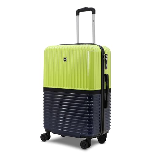 Image of Istanbul Polycarbonate Trolley Bag | Lightweight | Hard Shell | Lightweight Hard Shell Luggage, 8 Spinner Wheels, TSA-Type Lock, Dual-Tone Design