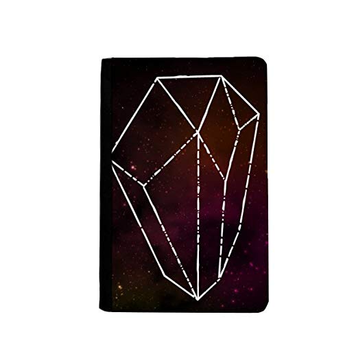 Passeport étui galaxie univers étoilé et grand porte-cartes