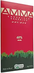 Chocolate Orgânico 60% Cacau - Amma 80g