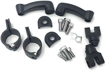 Miniatura 3 de SMT-Kit de montaje de clavijas de carretera ajustables de 360 grados, compatible con cualquier bicicleta equipada con tubo de marco de protector de