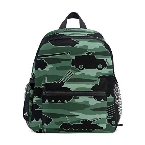 Sac à dos militaire enfant de 3 à 8 ans multicolore taille unique pour fille et garçon