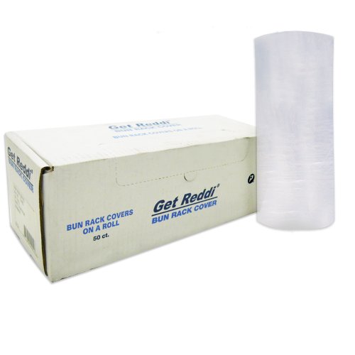 Inteplast Group IBS #BR60X80 Bun Rack Cover, 60" x 80",