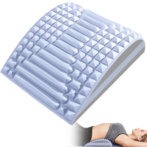 Back Stretcher, Refresh Neck and Back Stretcher Posture Corrector for Pain Relief Adjustable Spine Board Back Neck Cracker Massager