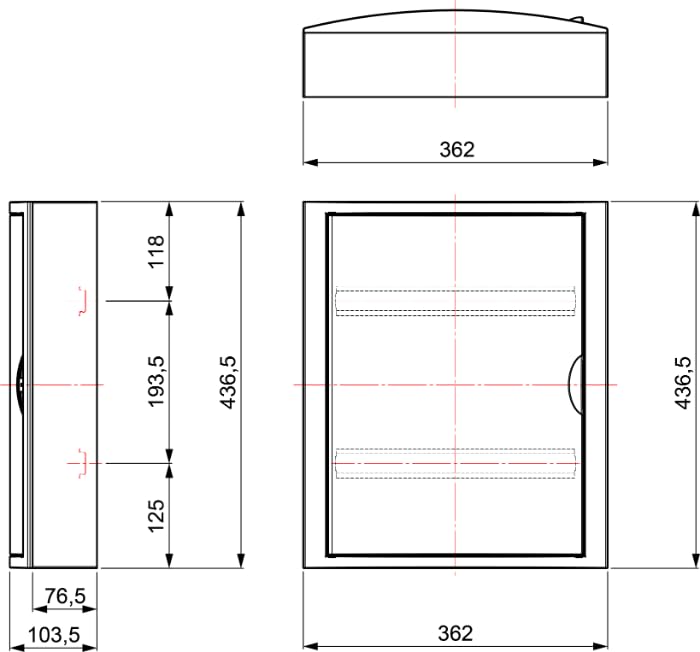 Boitier de répartition blanc pour structurer l'électricité de votre maison modernisée - 2