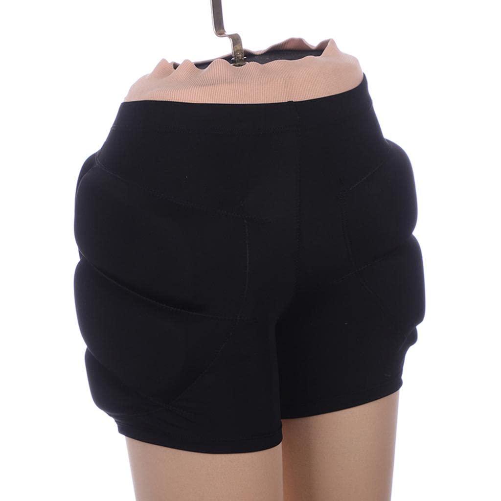 Sharplace Hüftschutz 3D Gepolsterte Shorts Aufprallschutz für Skifahren Eislaufen Snowboarden Radfahren