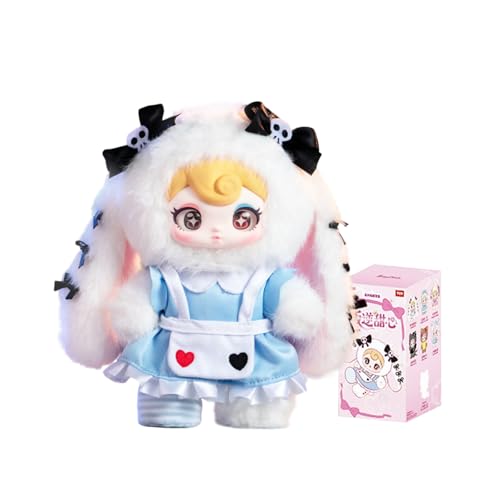 CALEMBOU Plush Blind Box, Kawaii Sunycoco Rebel Sweetheart Series Stuffed Blind Box Doll, Kawaii Mystery Vinyl Plush Toys Collectible for Birthday Gift