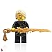LEGO NINJAGO Minifigure - Lloyd Black Wu-Cru Training Gi Limited Edition Foil Pack (with Dragon Sword and Helmet)