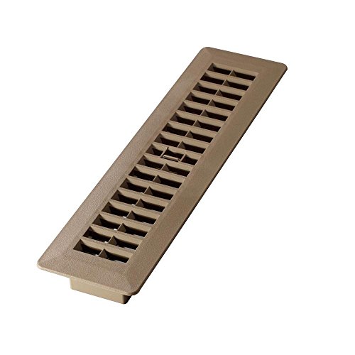 Decor Reiben 2 Zoll von 12 Zoll Kunststoff Boden Register, PL212-TA