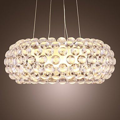 MEIREN Contemporary lighting fixtures Pendant Light Modern Foscarini style Bulb Included 1 Light , 110-120V