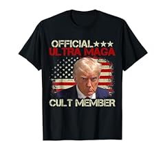 Design Vintage Ufficiale Ultra Maga Cult Member Maglietta