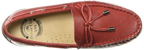 Image of Driver Club USA Kids' Genuine Leather Made in Brazil Nantucket 2.0 Tiebow Driver Loafer