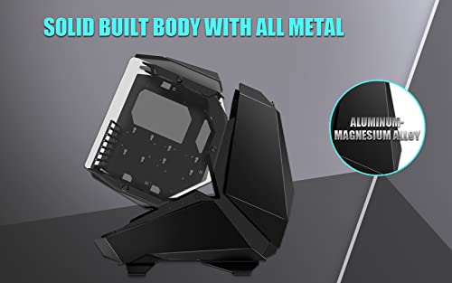 Jonsbo Mechwarrior Mod-5 Gaming Computer Case Support Atx Motherboard 360Mm Liquid Cooler Front Panel With 5V Argb Lighting Usb 3.0 *2 (Black) #TOP5