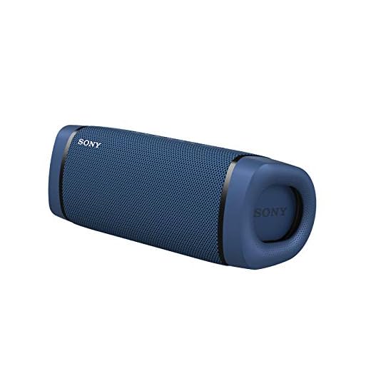 Sony SRS-XB33 - Altavoz Bluetooth Potente, con Luces, Extra Bass, Resistente al Agua, Polvo, óxido, Golpes y Larga duración de batería de hasta 24h