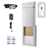 Power Pet Automatic WiFi Pet Door, Large Door Mount, Factory Refurbished by High Tech Pet, Certified, Full Warranty, Pet Operated, Auto Dead-Bolt Lock, Air-Tight, Quick, Quiet, Assembled in USA