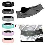 ランニング ポーチ【驚くほど揺れない、軽い】 ウエストポーチ ジョギング 超軽量 防水 揺れないRiriHome(ダークグレー, S)