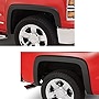 Bushwacker OE Style Factory Front & Rear Fender Flares | 4-Piece Set, Black, Smooth Finish | 40956-02 | Fits 2014-2018 Silverado 1500 w/ 5.8' or 6.6' Bed; 14-18 1500/3500 HD w/ 6.6' or 8.2' Bed