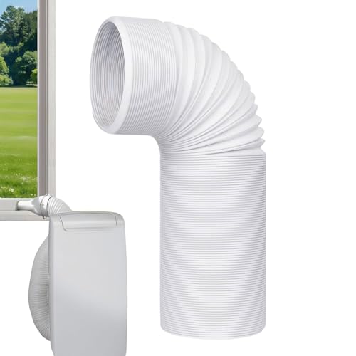 Klimaanlage Schlauch, 130/150mm Abluftschlauch Klimagerät, Klimaanlage Abluftschlauch Verlängerung,AC-Schlauch Mit Gewinde Gegen Den...
