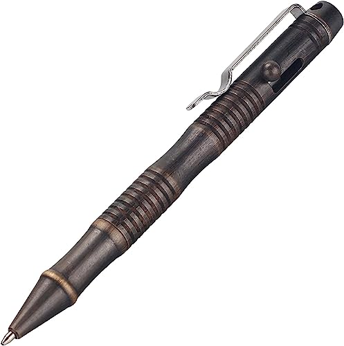 Ballpoint Pen Solid Brass Bolt Action Pen Heavy Duty for Tremor P...