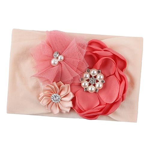 Abaodam 3 Pecas adereços para fotos de bebê coisas de bebe coisas para bebe tiara de bebe faixa de c