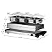 OVENTE Electric Buffet Server and Food Warmer, Three 1.5 Quart Chafing Dish Set with Stainless Steel Warming Tray Perfect for Holidays and Dinners, Silver FW173S