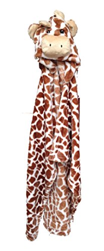 Hooded Toddler Blanket | Plush Soft Animal Baby Or Infant Hoodie Blankie 36X27 + Hood #TOP3