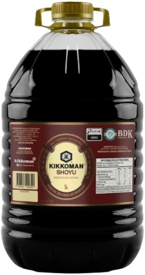Shoyu Kikkoman Fermentação Natural 5 L