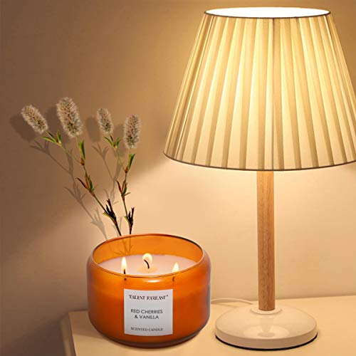 Talent Fareast Red Cherry & Vanilla Highly Scented Candle For Home 16 Oz Aromatherapy Candles Relaxing Enhanced Aroma Luxury Gift 40 Hour Long Lasting Natural Soy Wax Premium Fragrance Glass Candle #TOP5