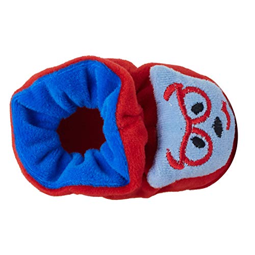 CHIU Super Soft Velvet Baby Booties with Attractive Smiling Panda Face 4