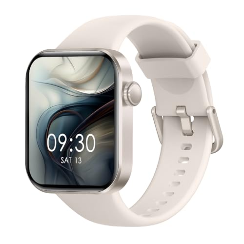 Smartwatch Damen Herren, 1,85' HD-Display Smart Watch mit Telefonfunktion, 140+ Sportmodi Fitness...