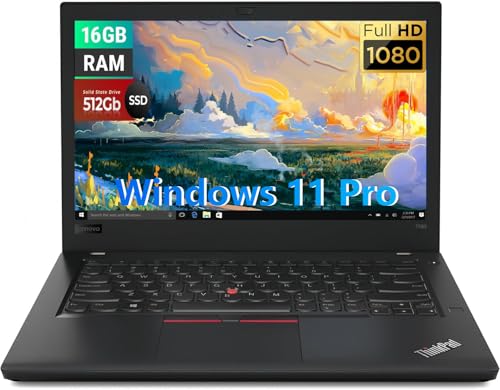 Lenovo ThinkPad T480 Laptop, Windows 11 Pro Business Notebook, 14